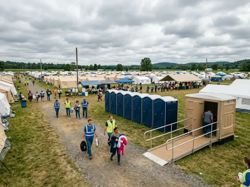 disaster-relief-camp-restrooms-010 — frequently asked questions, Dumpster & Portable Bathrooms Rental in Morganville, NJ